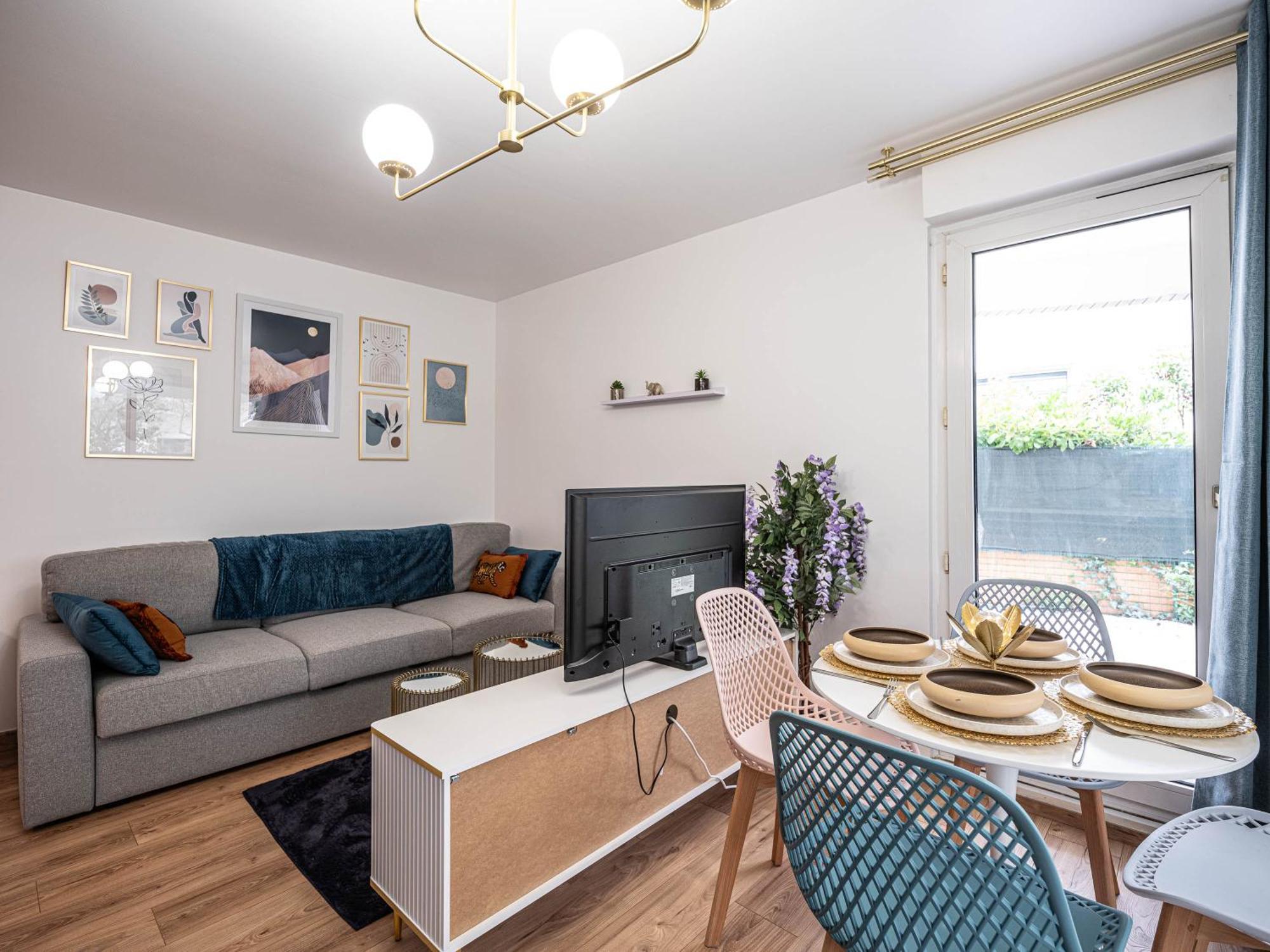 Appartement Cocooning En Centre-Ville - Residence Le Colisee Ермон Екстериор снимка